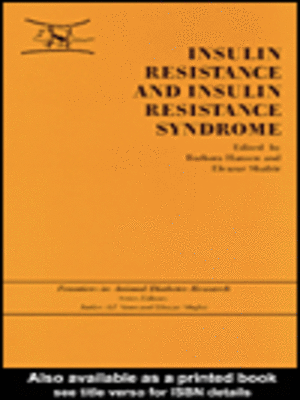 cover image of Insulin Resistance and Insulin Resistance Syndrome